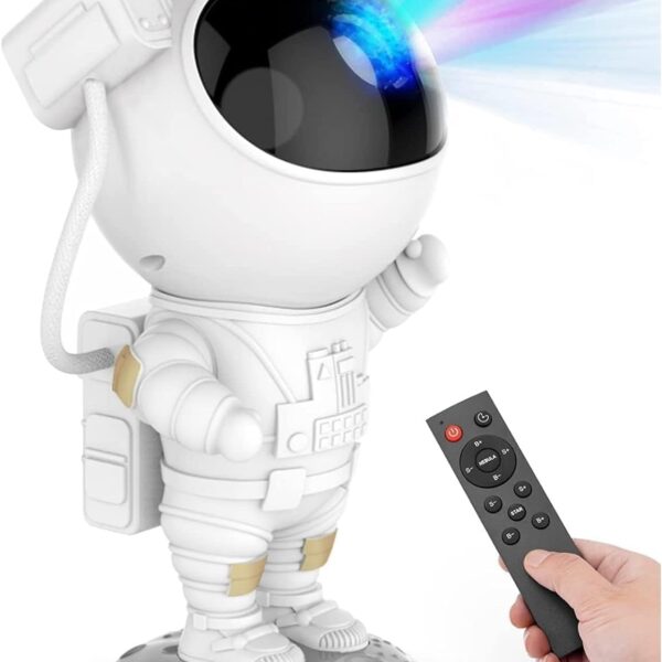 Astronaute nebula projector