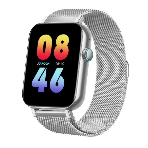 JR-FT5 New Color Waterproof IP68 Smartwatch With Silicone Black Strap Answer/Make Call