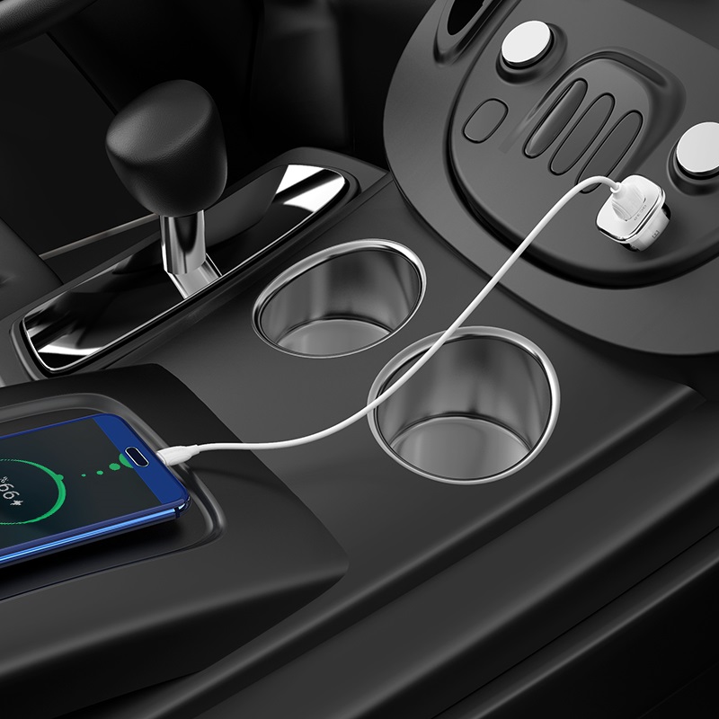 borofone-bz12a-lasting-power-qc30-single-port-in-car-charger-set-with-usb-c-cable-overview