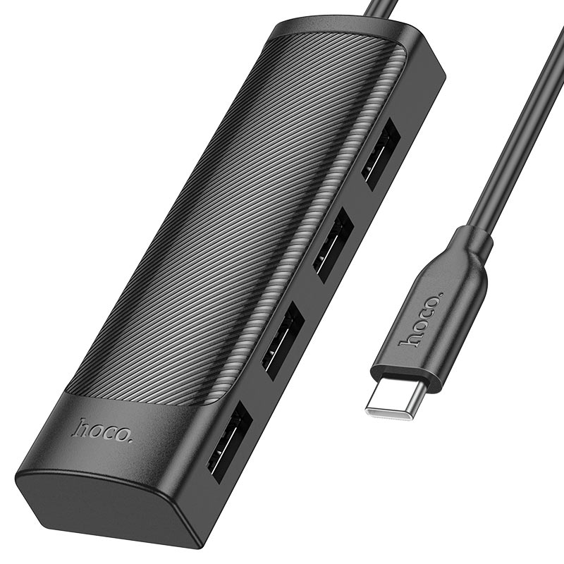 hoco-hb41-easy-safety-4in1-adapter-tc-to-4x-usb2-hub