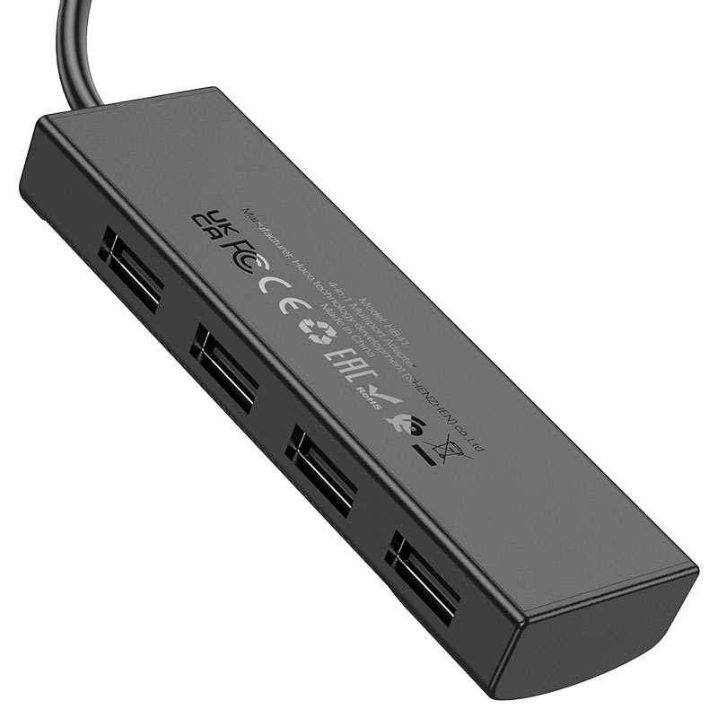 hoco-hb41-easy-safety-4in1-adapter-tc-to-4x-usb2-shell