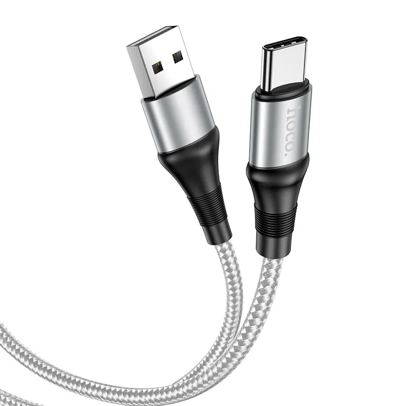 hoco-x50-excellent-charging-data-cable-for-type-c-connectors